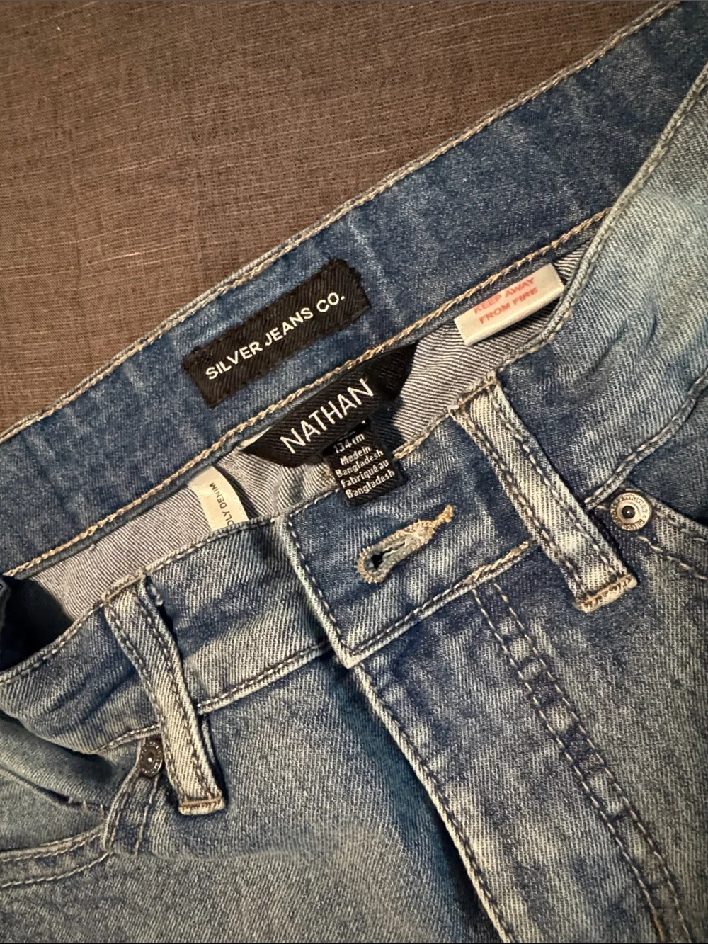 Silver Jeans Light Blue Slim Straight Men's Jeans